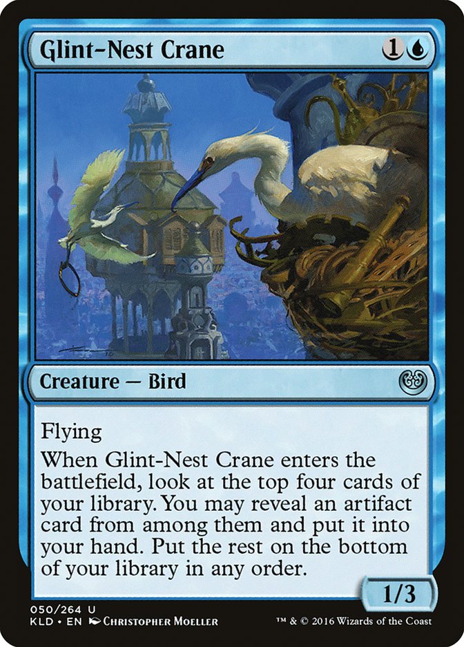 Glint-Nest Crane - [Foil] Kaladesh (KLD)