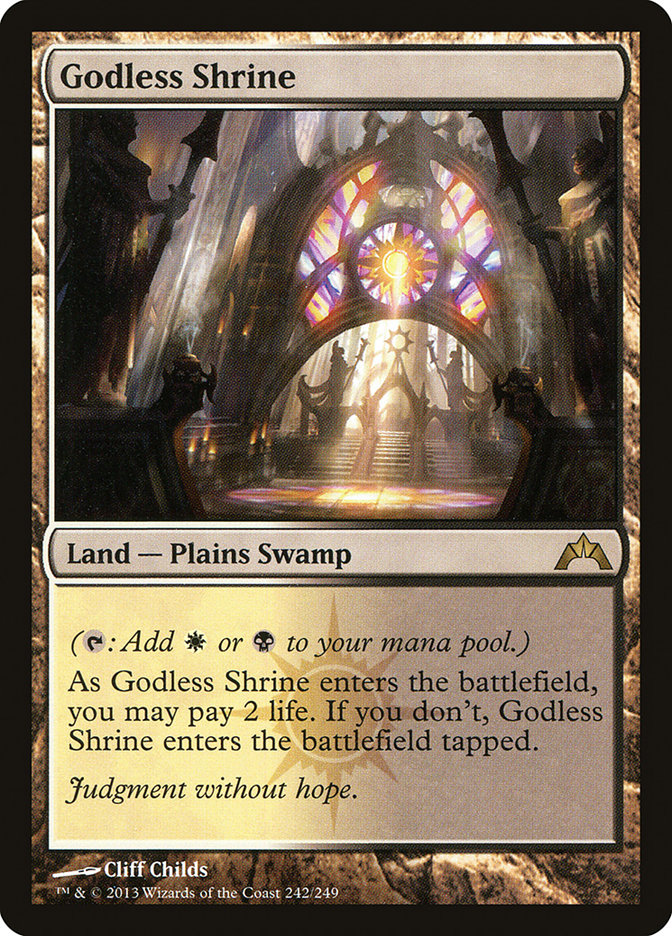 Godless Shrine - [Foil] Gatecrash (GTC)