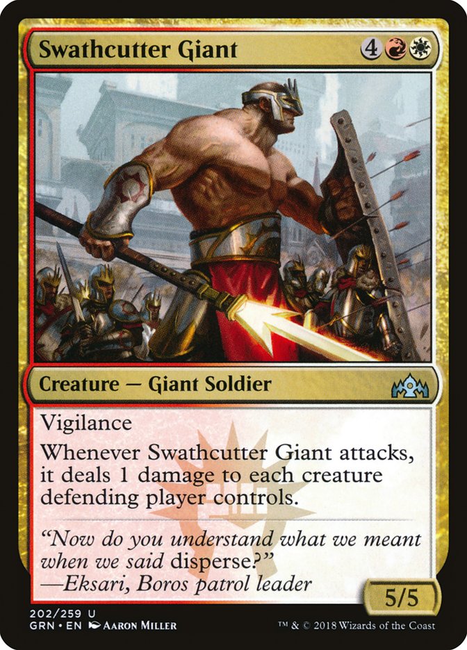 Swathcutter Giant - [Foil] Guilds of Ravnica (GRN)