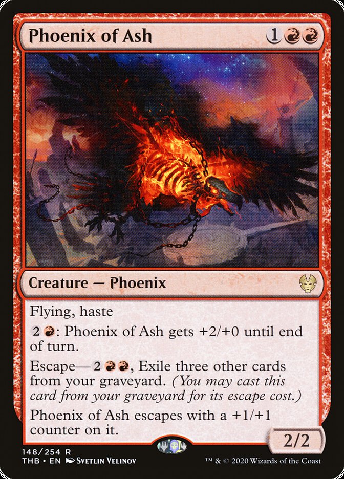 Phoenix of Ash - [Foil] Theros Beyond Death (THB)