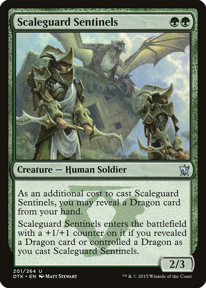 Scaleguard Sentinels - [Foil] Dragons of Tarkir (DTK)