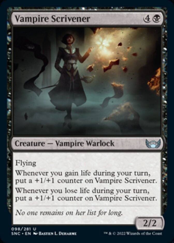 Vampire Scrivener - Streets of New Capenna (SNC)