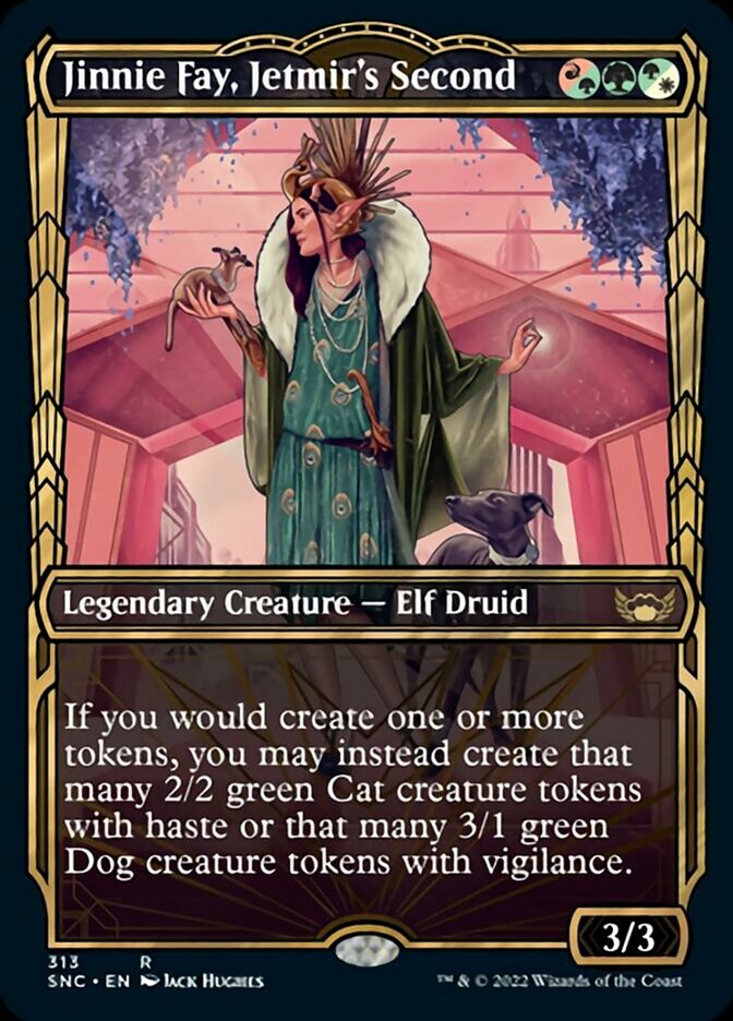 Jinnie Fay, Jetmir's Second - [Foil, Showcase] Streets of New Capenna (SNC)
