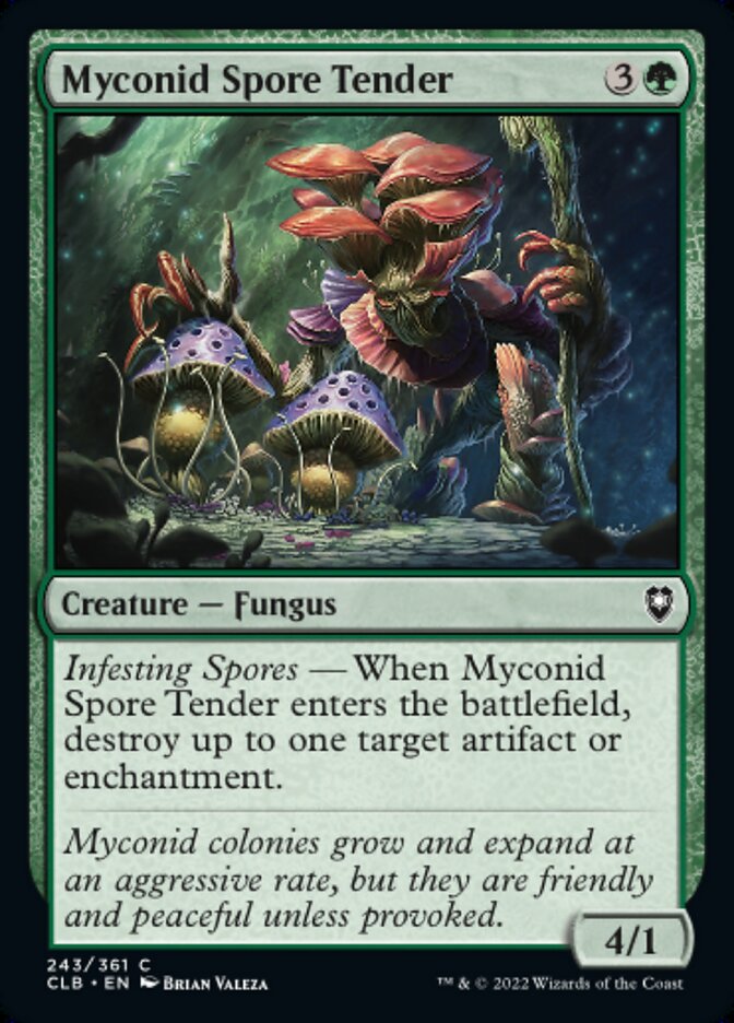 Myconid Spore Tender - [Foil] Commander Legends: Battle for Baldur's Gate (CLB)