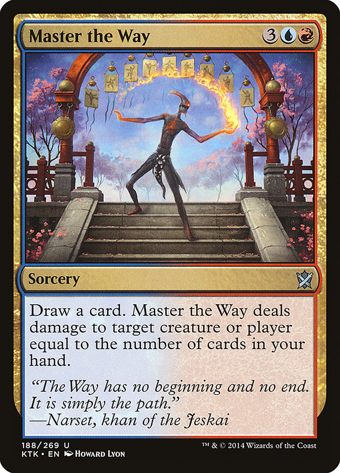 Master the Way - [Foil] Khans of Tarkir (KTK)
