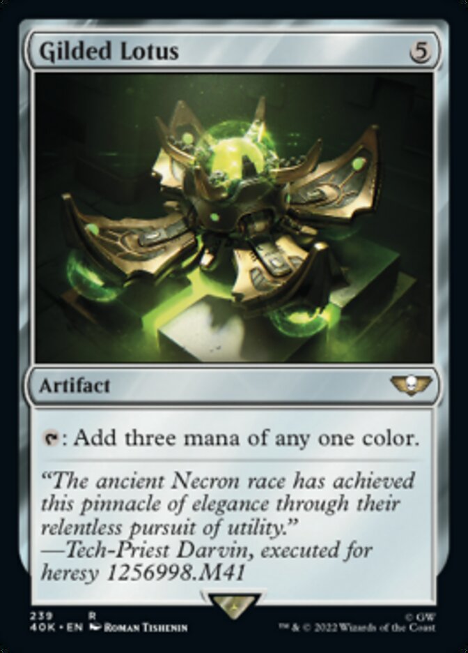 Gilded Lotus - [Surge Foil] Warhammer 40,000 Commander (40K)