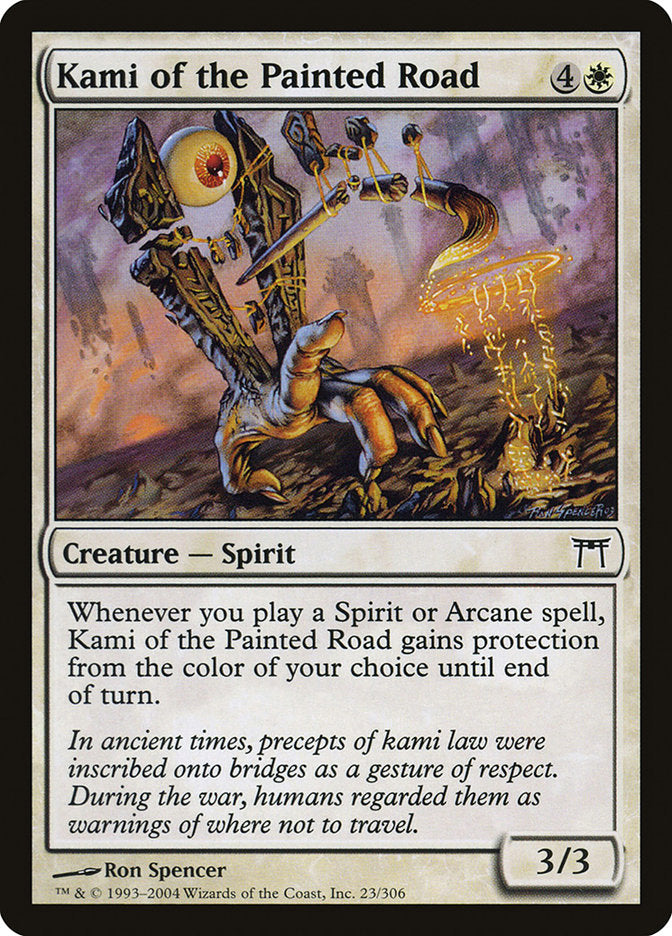 Kami of the Painted Road - [Foil] Champions of Kamigawa (CHK)