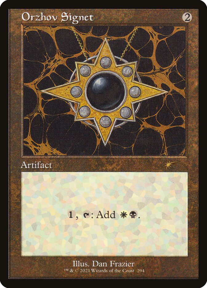 Orzhov Signet (294) - [Etched Foil] Secret Lair Drop (SLD)