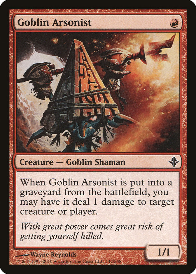 Goblin Arsonist - [Foil] Rise of the Eldrazi (ROE)