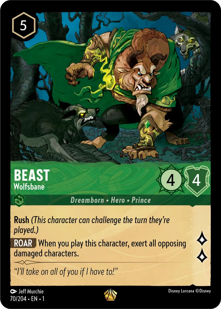 Beast - Wolfsbane - [Foil] The First Chapter (1)