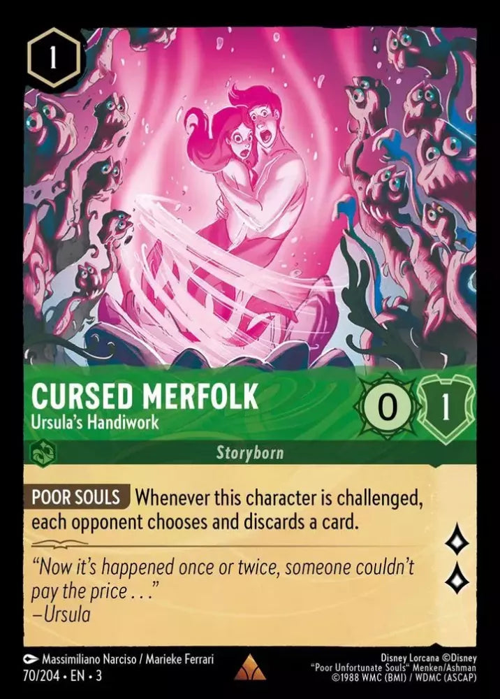 Cursed Merfolk - Ursula's Handiwork - [Foil] Into the Inklands (3)
