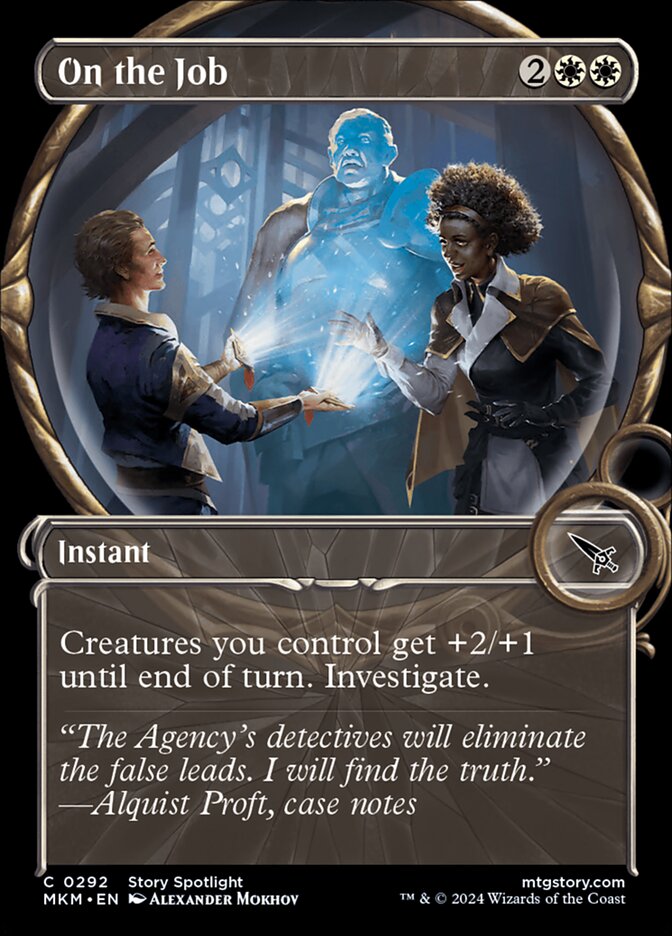 On the Job - [Foil, Showcase] Murders at Karlov Manor (MKM)