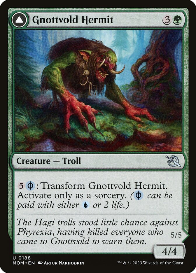 Gnottvold Hermit // Chrome Host Hulk - March of the Machine (MOM)