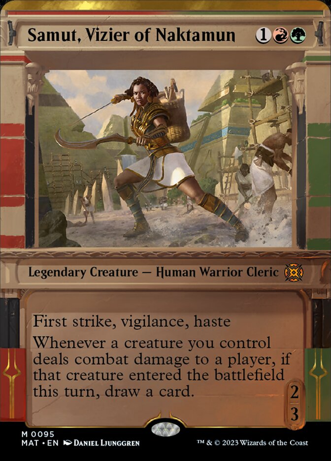 Samut, Vizier of Naktamun - [Showcase] March of the Machine: The Aftermath (MAT)