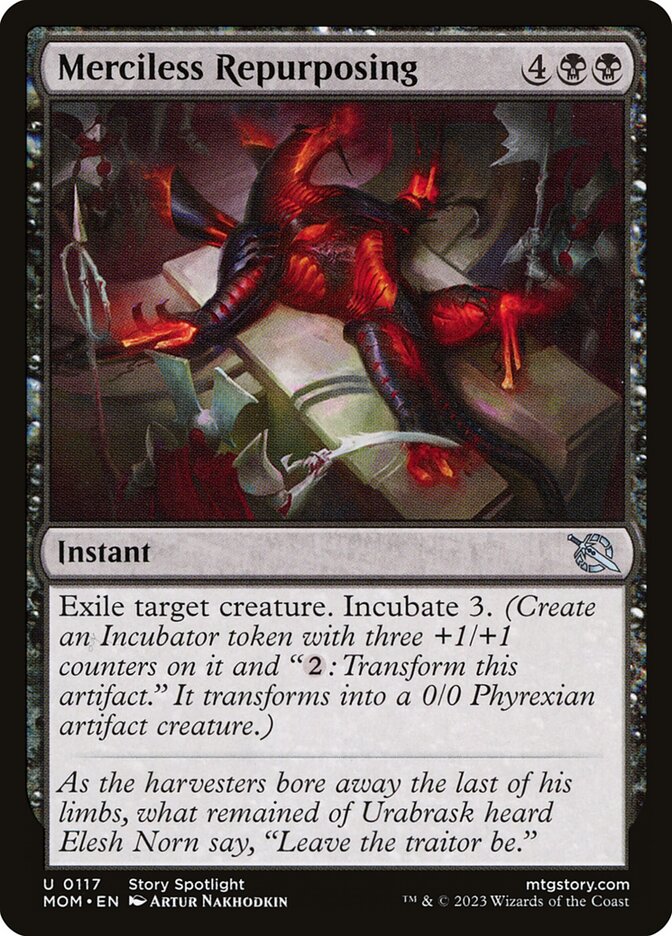 Merciless Repurposing - March of the Machine (MOM)