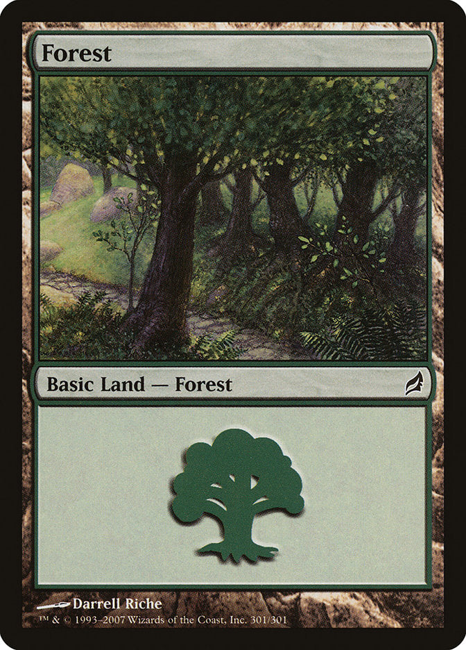 Forest (301) - [Foil] Lorwyn (LRW)