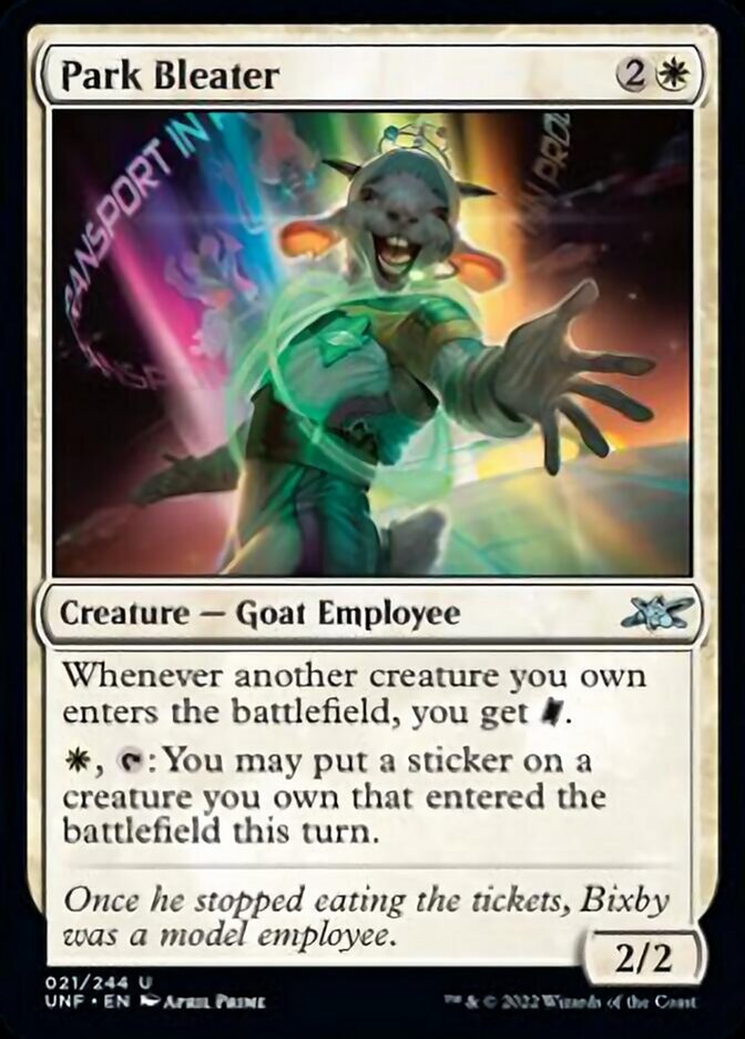 Park Bleater - [Foil] Unfinity (UNF)