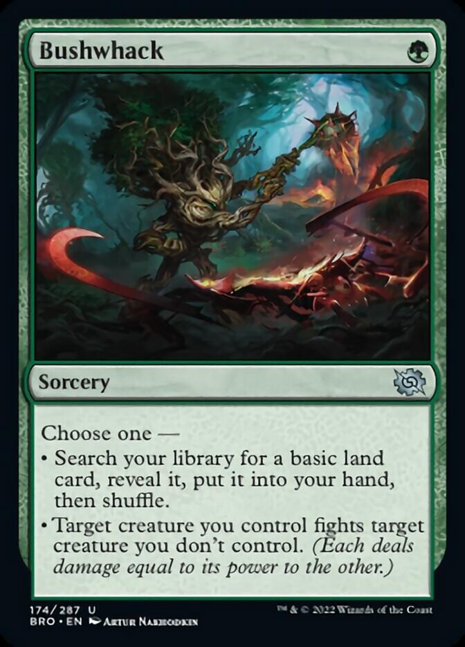 Bushwhack - [Foil] The Brothers' War (BRO)