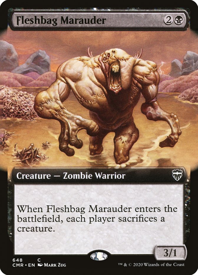 Fleshbag Marauder - [Extended Art] Commander Legends (CMR)