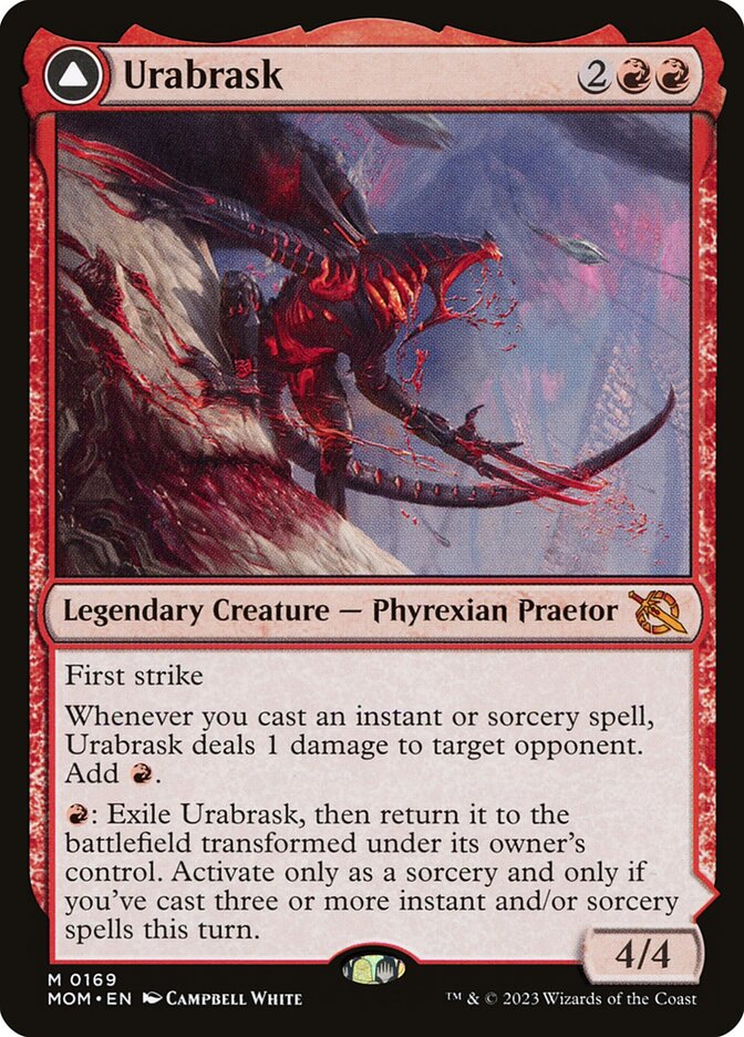 Urabrask // The Great Work - [Foil] March of the Machine (MOM)