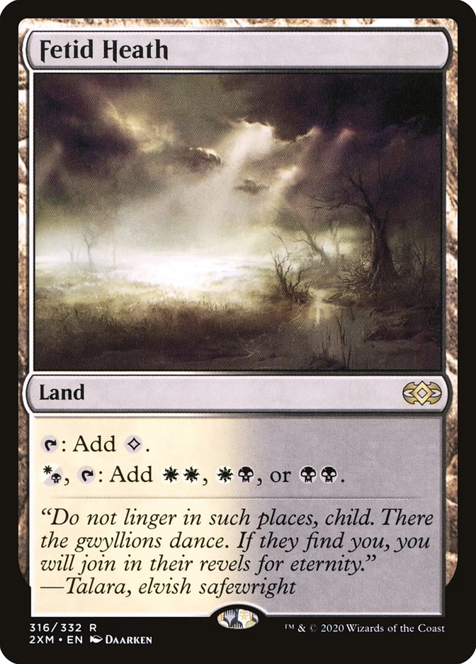 Fetid Heath - [Foil] Double Masters (2XM)
