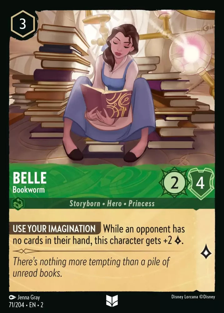 Belle - Bookworm - [Foil] Rise of the Floodborn (2)