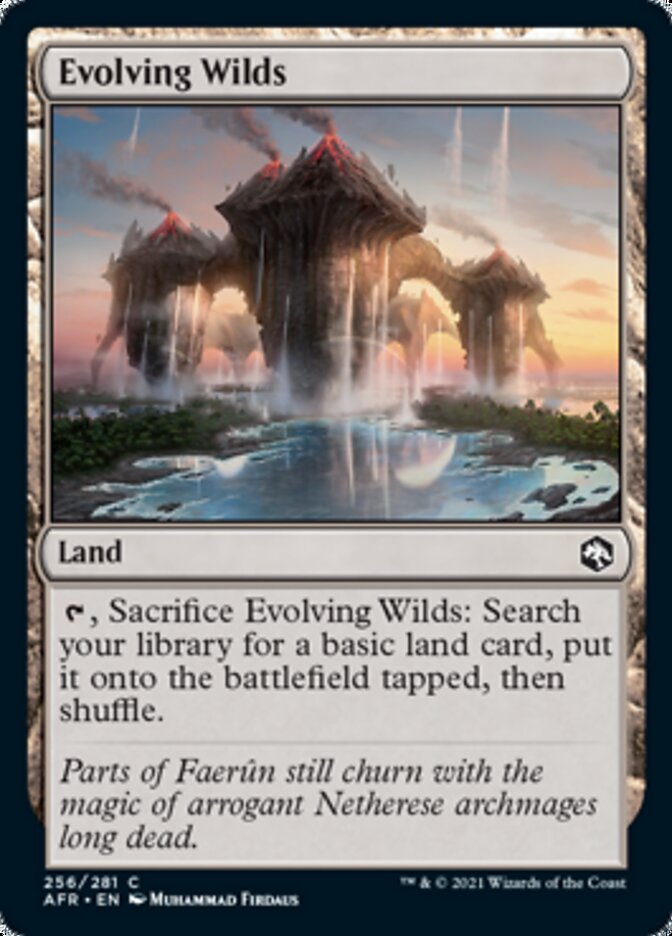 Evolving Wilds - [Foil] Adventures in the Forgotten Realms (AFR)
