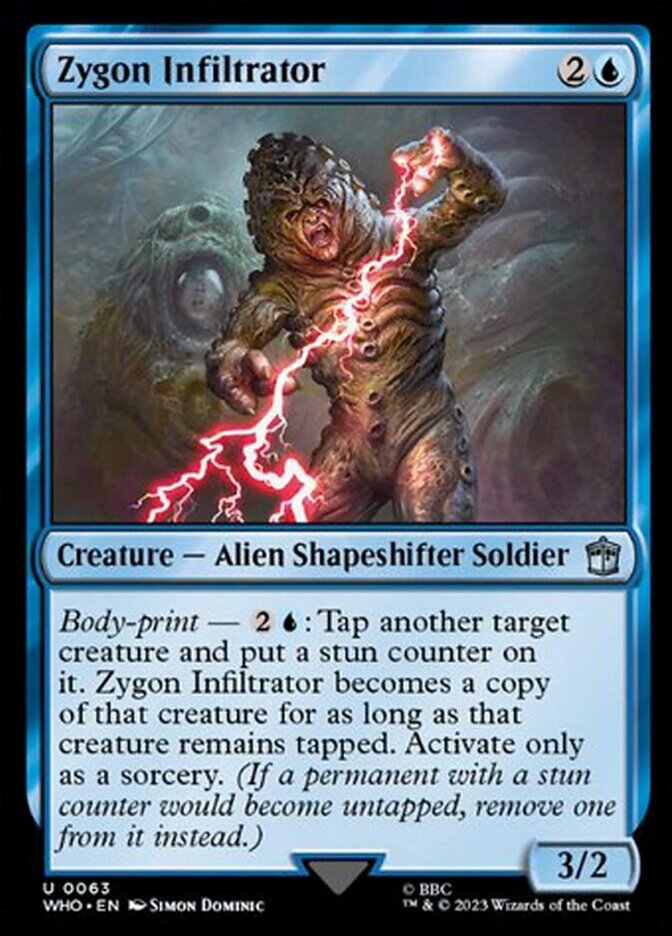 Zygon Infiltrator - [Foil] Doctor Who (WHO)