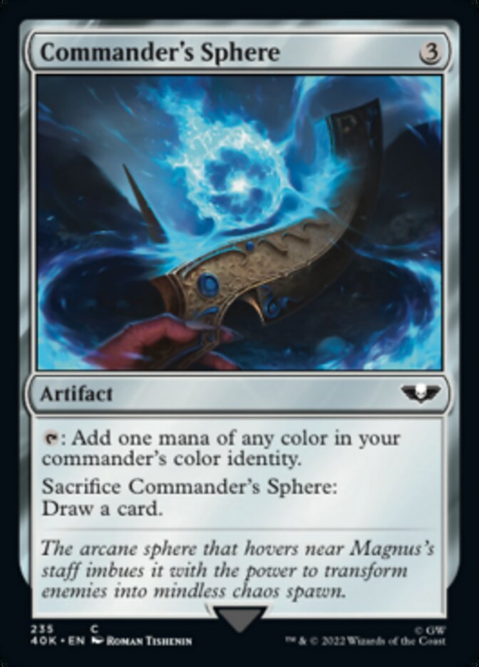 Commander's Sphere - [Surge Foil] Warhammer 40,000 Commander (40K)