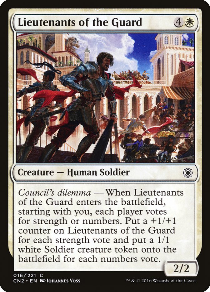 Lieutenants of the Guard - [Foil] Conspiracy: Take the Crown (CN2)