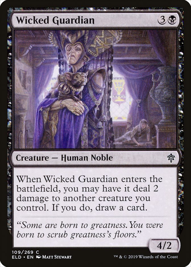 Wicked Guardian - [Foil] Throne of Eldraine (ELD)