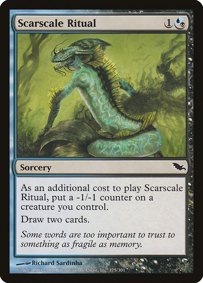 Scarscale Ritual - [Foil] Shadowmoor (SHM)