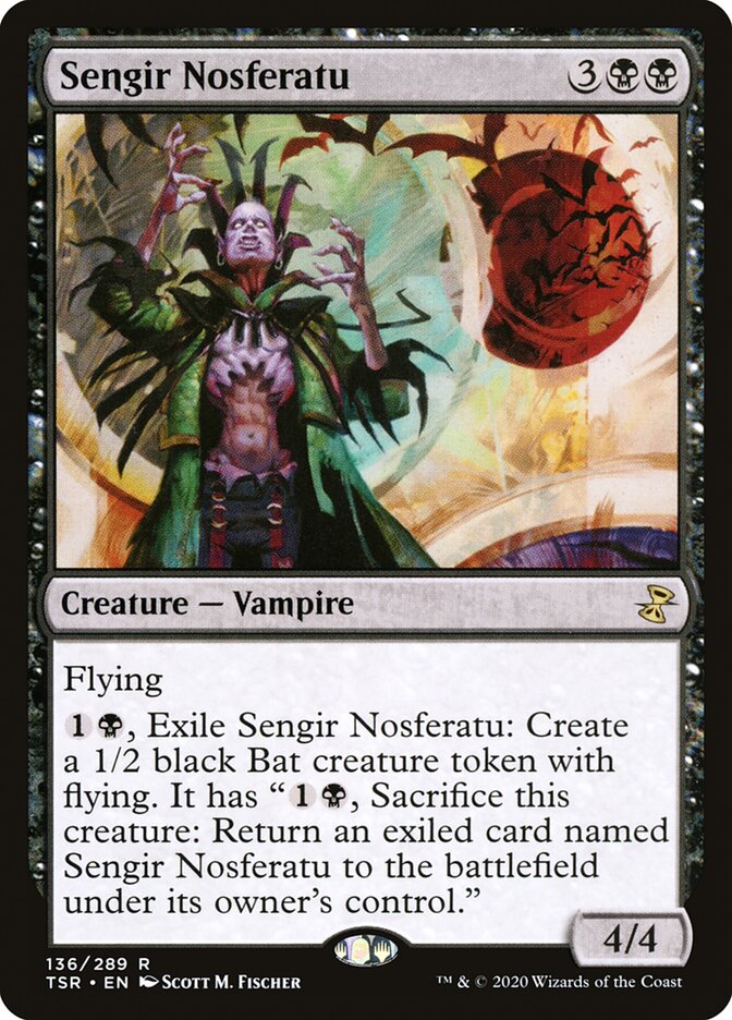 Sengir Nosferatu - [Foil] Time Spiral Remastered (TSR)