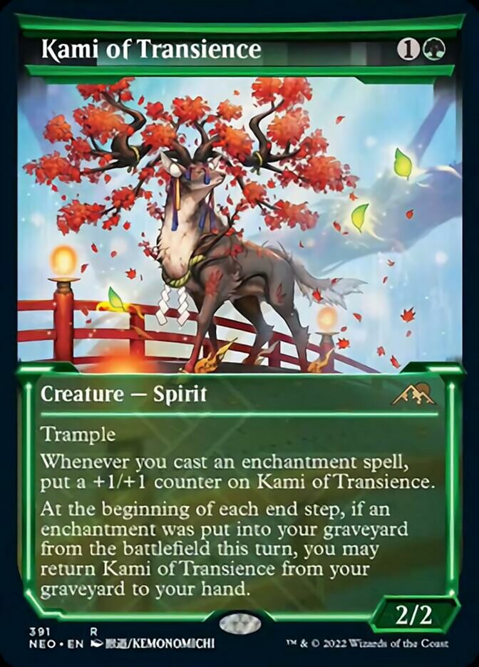 Kami of Transience - [Foil, Showcase] Kamigawa: Neon Dynasty (NEO)