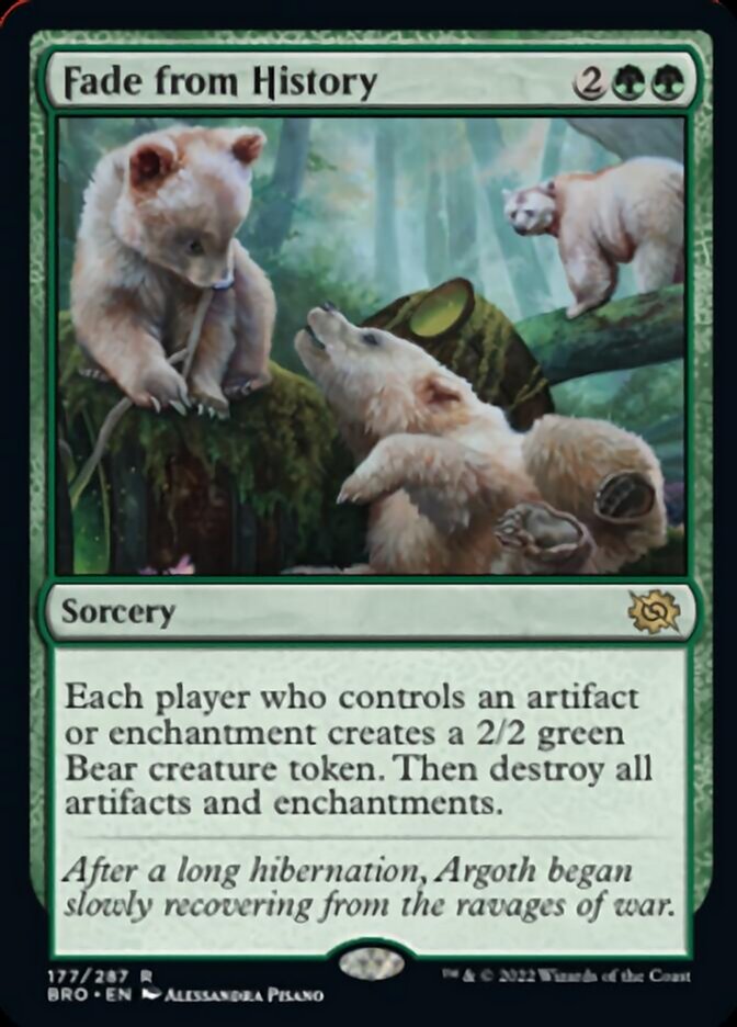 Fade from History - [Foil] The Brothers' War (BRO)