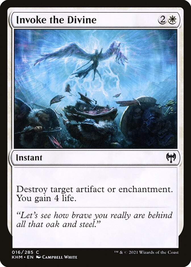 Invoke the Divine - [Foil] Kaldheim (KHM)