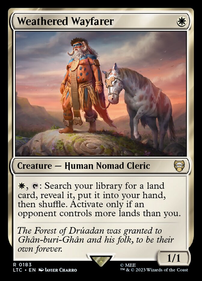 Weathered Wayfarer - Tales of Middle-earth Commander (LTC)
