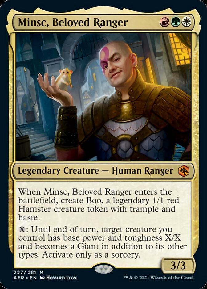 Minsc, Beloved Ranger - Adventures in the Forgotten Realms (AFR)