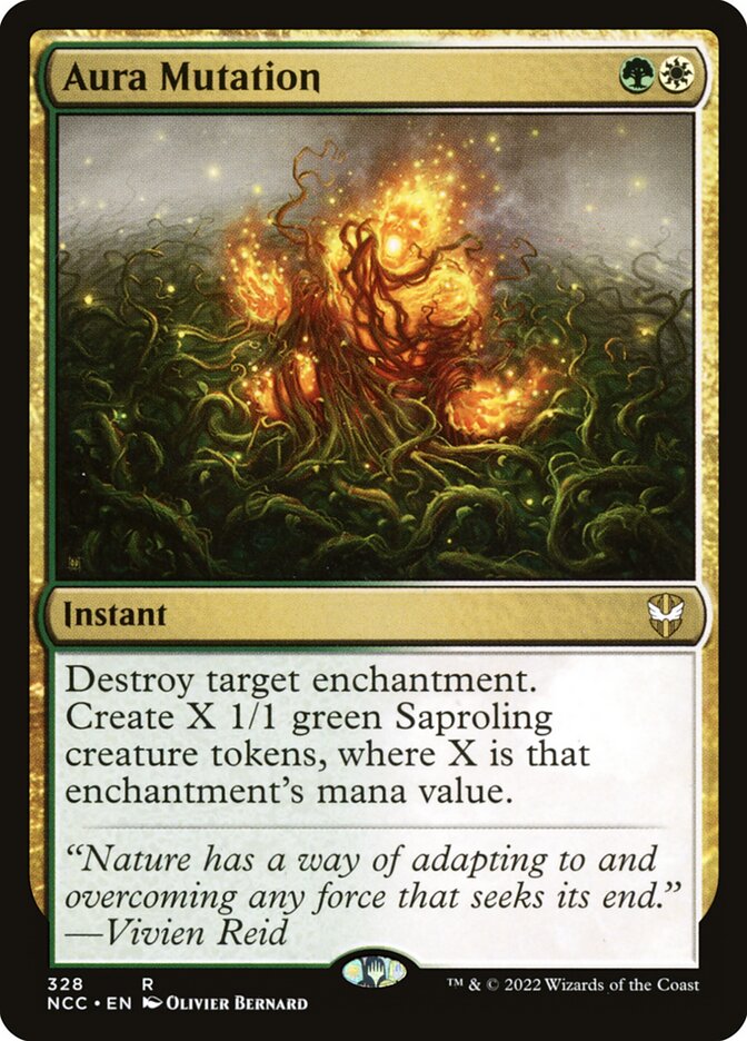 Aura Mutation - [Foil] New Capenna Commander (NCC)