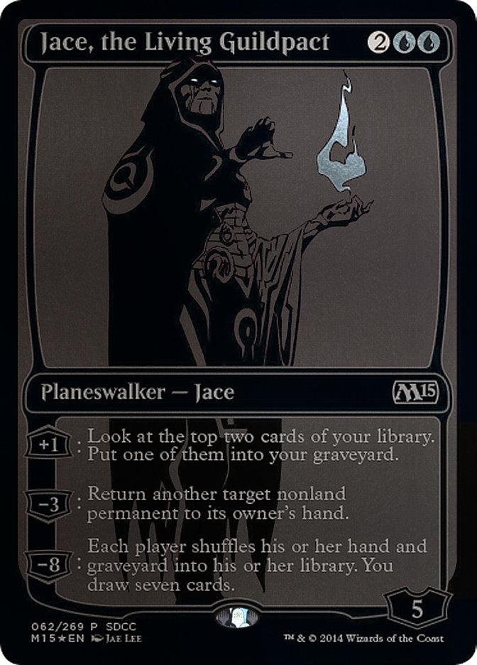 Jace, the Living Guildpact - [Foil, Promo] San Diego Comic-Con 2014 (PS14)