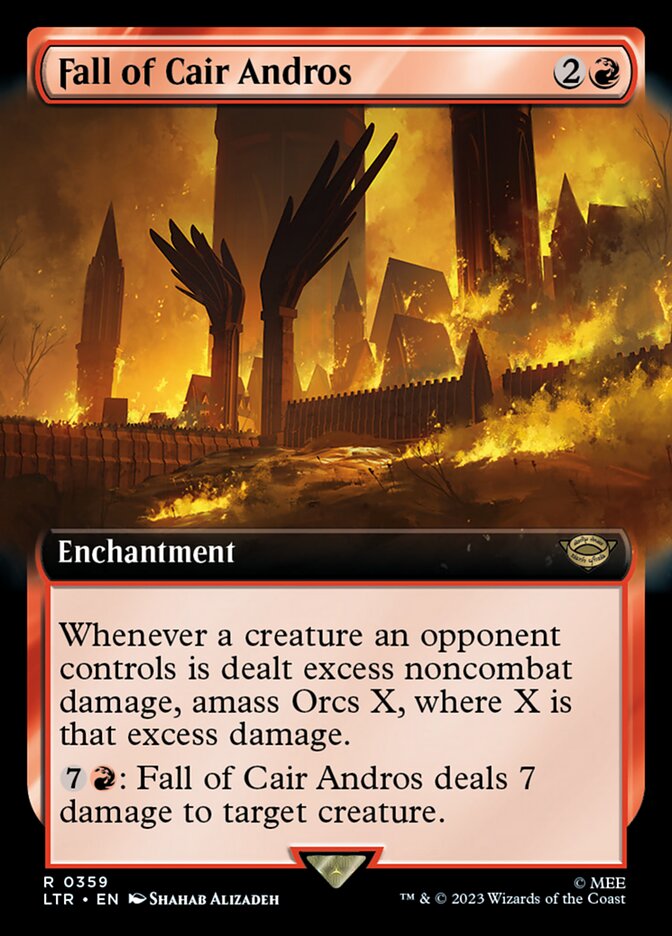 Fall of Cair Andros [Extended Art] The Lord of the Rings Tales of M Alchemist's Refuge