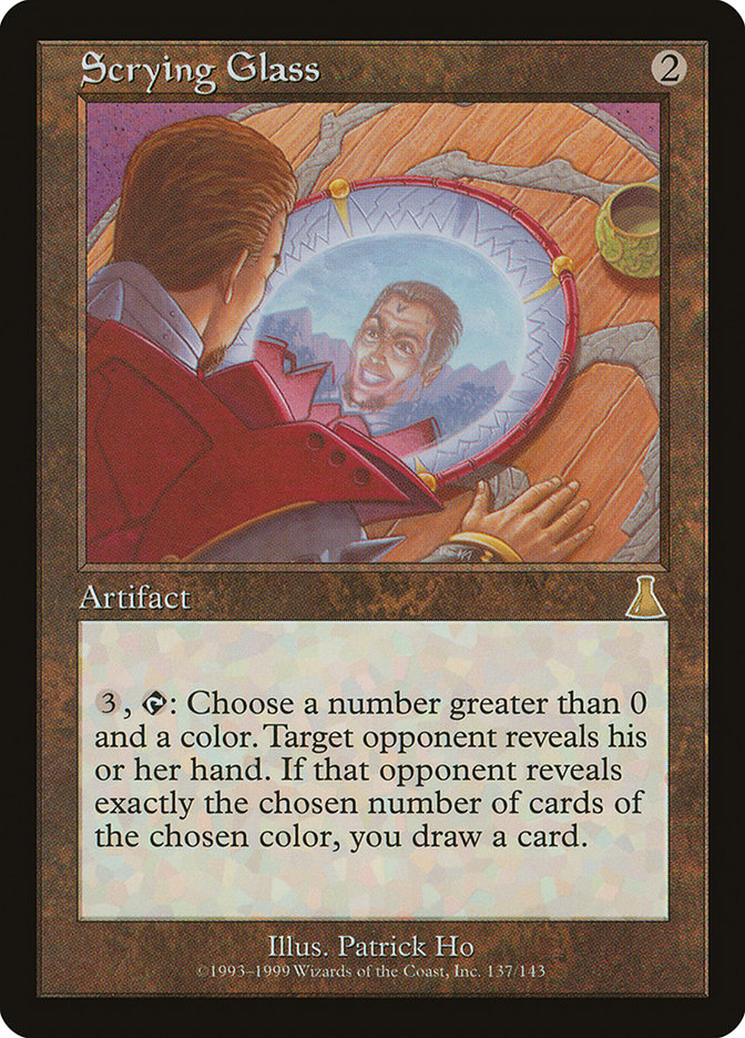 Scrying Glass - [Foil] Urza's Destiny (UDS)
