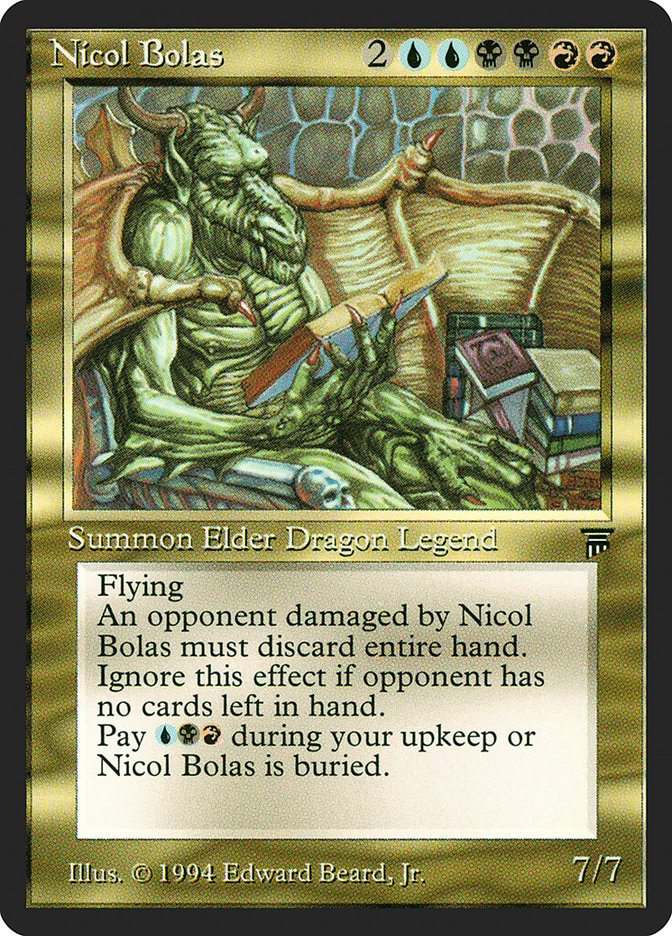 Nicol Bolas - Legends (LEG)