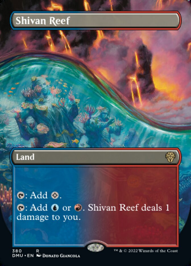 Shivan Reef - [Borderless] Dominaria United (DMU)