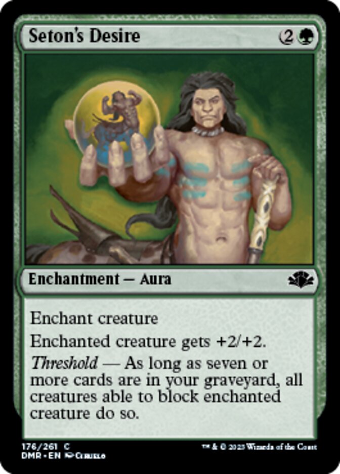 Seton's Desire - [Foil] Dominaria Remastered (DMR)