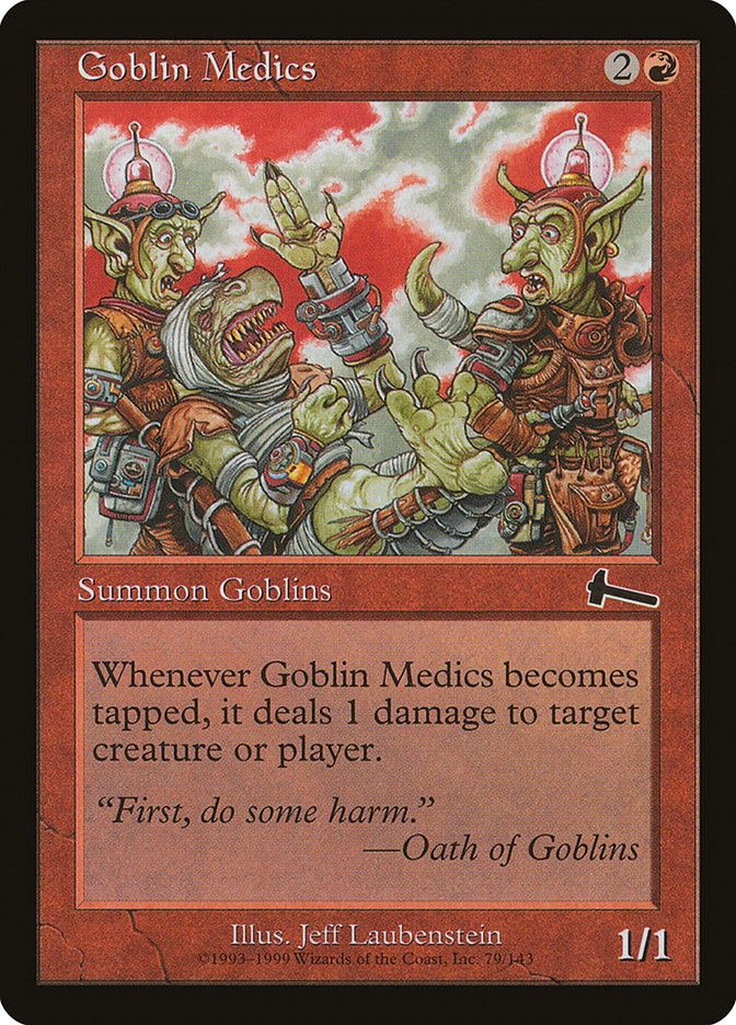 Goblin Medics - [Foil] Urza's Legacy (ULG)