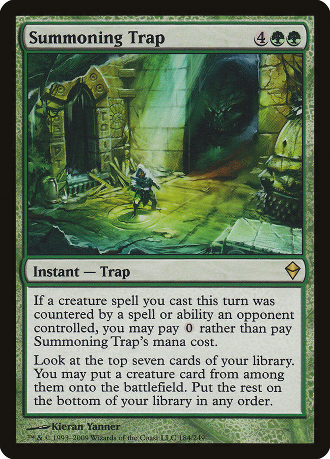 Summoning Trap - [Foil] Zendikar (ZEN)