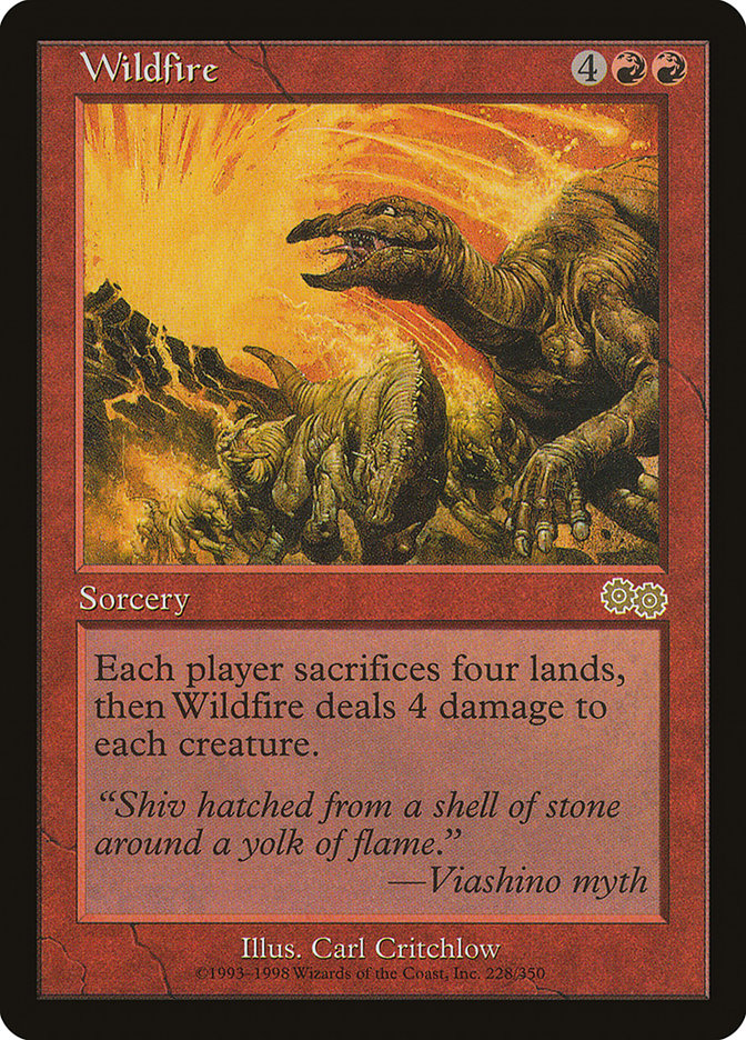 Wildfire - [Retro Frame] Urza's Saga (USG)