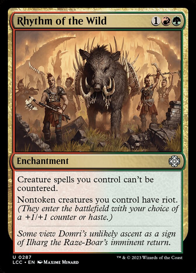 Rhythm of the Wild - Lost Caverns of Ixalan Commander (LCC)