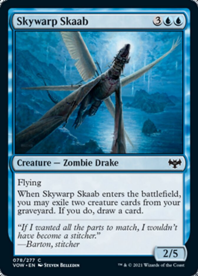Skywarp Skaab - [Foil] Innistrad: Crimson Vow (VOW)